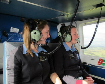 Westmount girls in chopper(copy)
